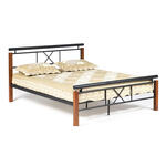 Двуспальная кровать EUNIS (AT-9220) Wood slat base (14025) в Джанкое