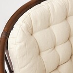 Комплект для отдыха TURKEY (стол круглый (со стеклом)+2 кресла + диван) /с подушками/  в Джанкое