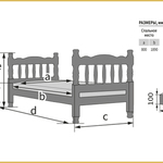 Детская кровать Аленка в Джанкое