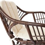 Комплект для отдыха SONOMA ( стол круглый (со стеклом)+2 кресла+диван ) /с подушками/  в Джанкое