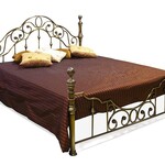Двуспальная кровать металлическая VICTORIA в Джанкое