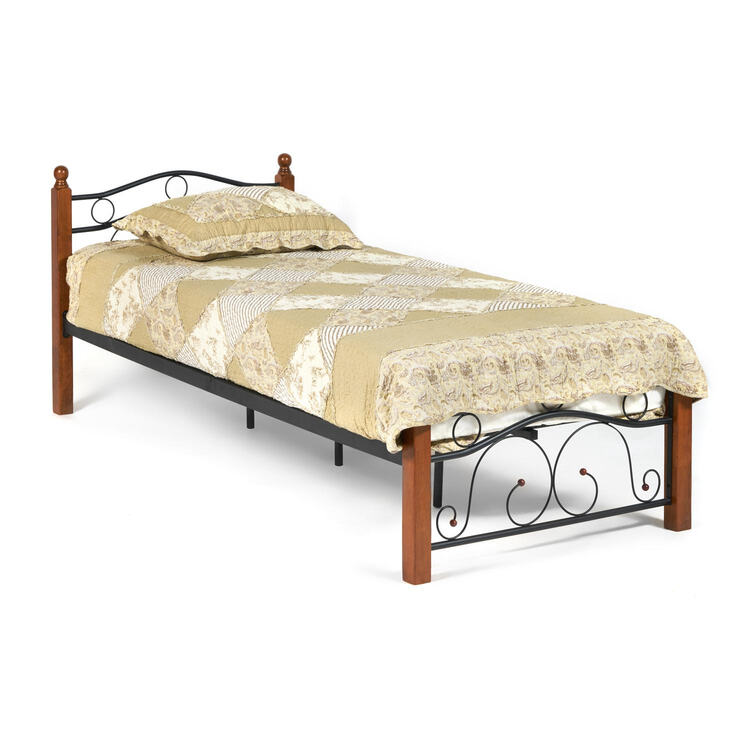 Односпальная кровать AT-803 Wood slat base (14009) в Джанкое