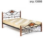 Двуспальная кровать CANZONA Wood slat base в Джанкое